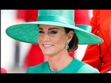La principessa Kate è stata incoronata favorita al Trooping the Colour con la famiglia del Galles