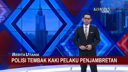 Detik-Detik Polisi Tembak Kaki Pelaku Penjambretan di Padang!