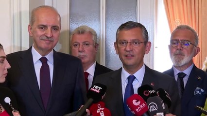 TBMM Başkanı Kurtulmuş, CHP heyetini kabul etti
