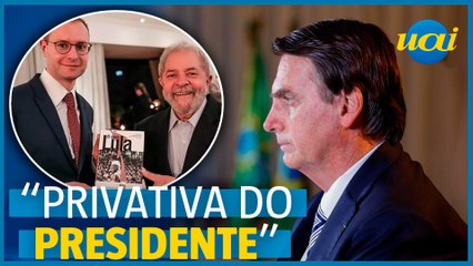 Bolsonaro compara indicações de Zanin e Mendonça ao STF