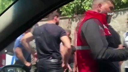 Les citoyens sont intervenus auprès de la personne qui a bloqué la route à Kahramanmaraş