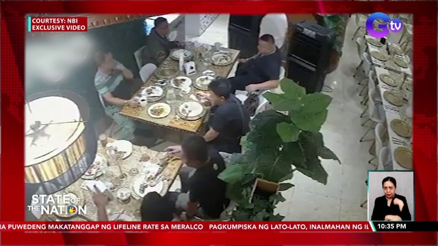 NBI detainee na lumabas ng selda para makipag-date at mag-buffet, hinuli; 5 kasama niyang jail guard, arestado rin | SONA