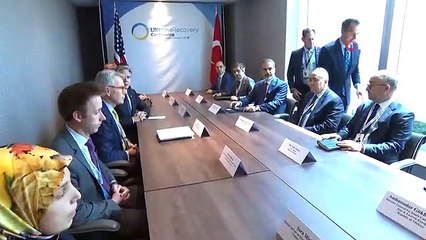 Première rencontre avec le ministre Fidan de son homologue américain Blinken