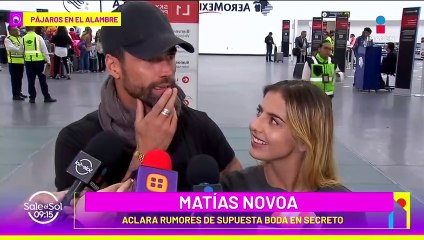 ¡Matías Novia REVELA si es verdad que se casó en secreto con Michelle Renaud!