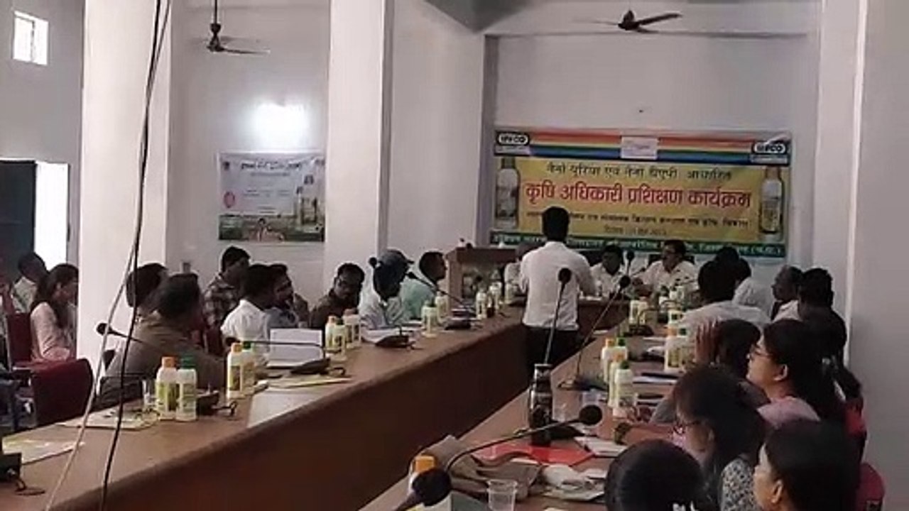 नैनो यूरिया एवं नैनो डीएपी के उपयोग का दिया प्रशिक्षण