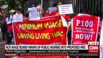 NCR Wage Board wraps up public hearing into proposed hike