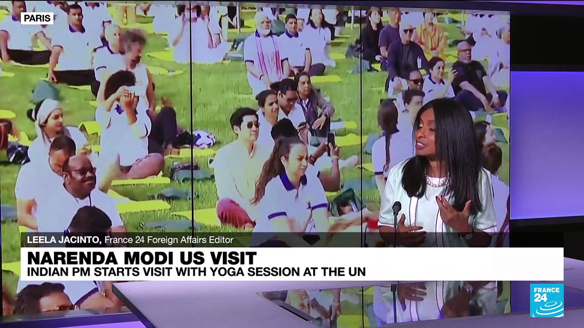 Modi showcases yoga and India's cultural diplomacy on the UN lawn