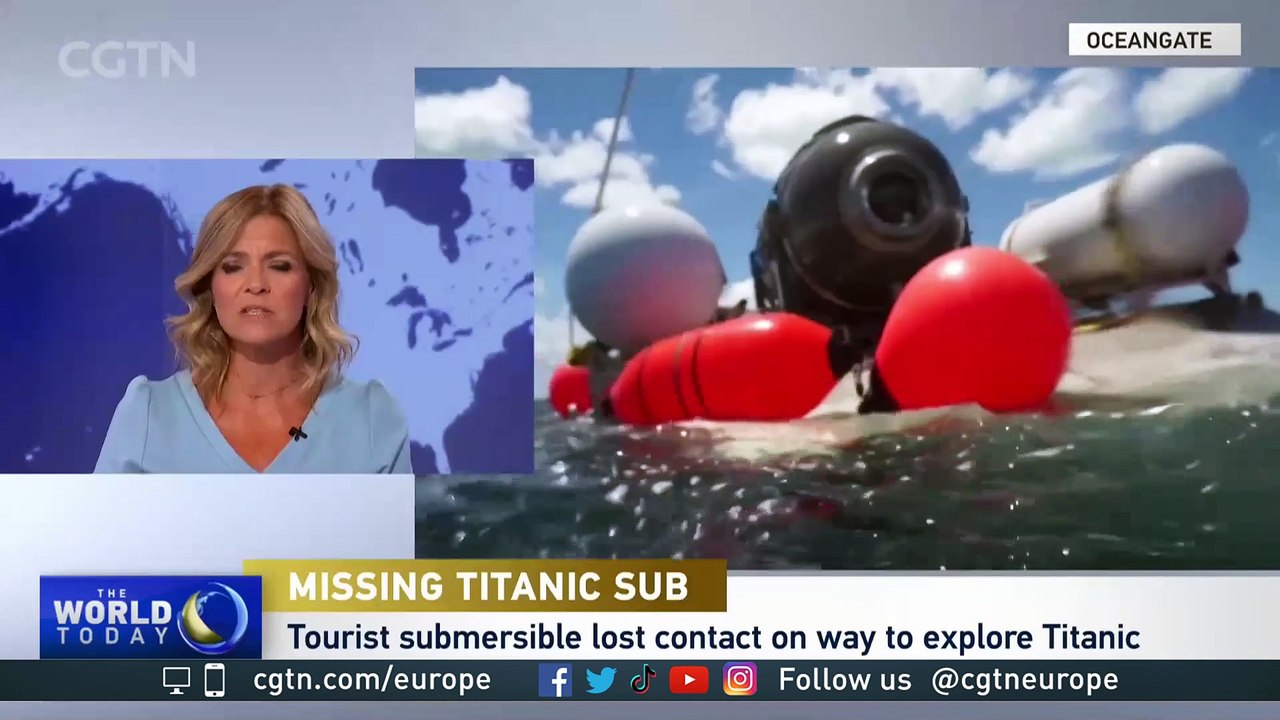 Search for the missing submersible in the Atlantic ocean continues