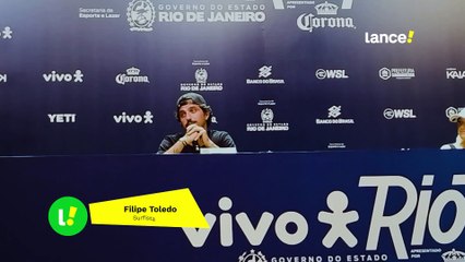 Filipe Toledo fala da relação de rivalidade com seu amigo Griffin