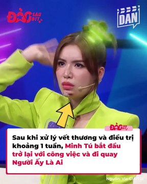 Minh Tú lên tiếng về vết thương ở cằm: Bị flycam đập trúng, khâu 10 mũi, phải huỷ nhiều show vì không thể giấu vết thương | Điện Ảnh Net