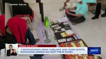 3 magkakamag-anak kabilang ang isang buntis, nahulihan umano ng higit P48-M shabu | Saksi