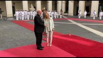 Meloni riceve il presidente brasiliano Lula a Palazzo Chigi
