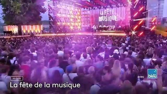 Bande-annonce de la Fete de la musique de France 2 avec Laury Thilleman et Garou