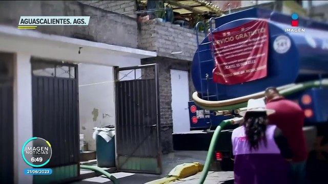 Aguascalientes sin agua potable; sufren altas temperaturas de calor