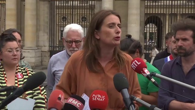 Marine Tondelier dénonce la dissolution des Soulèvements de la Terre et craint d'autres cas