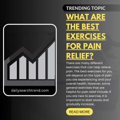 What are the best exercises for pain relief?