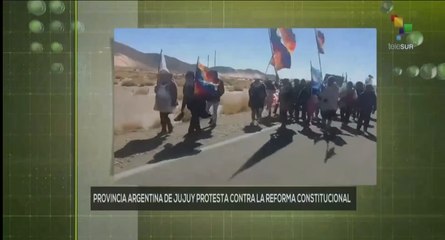 Conexión Global 21-06: Argentina respalda protesta contra reforma constitucional en Jujuy