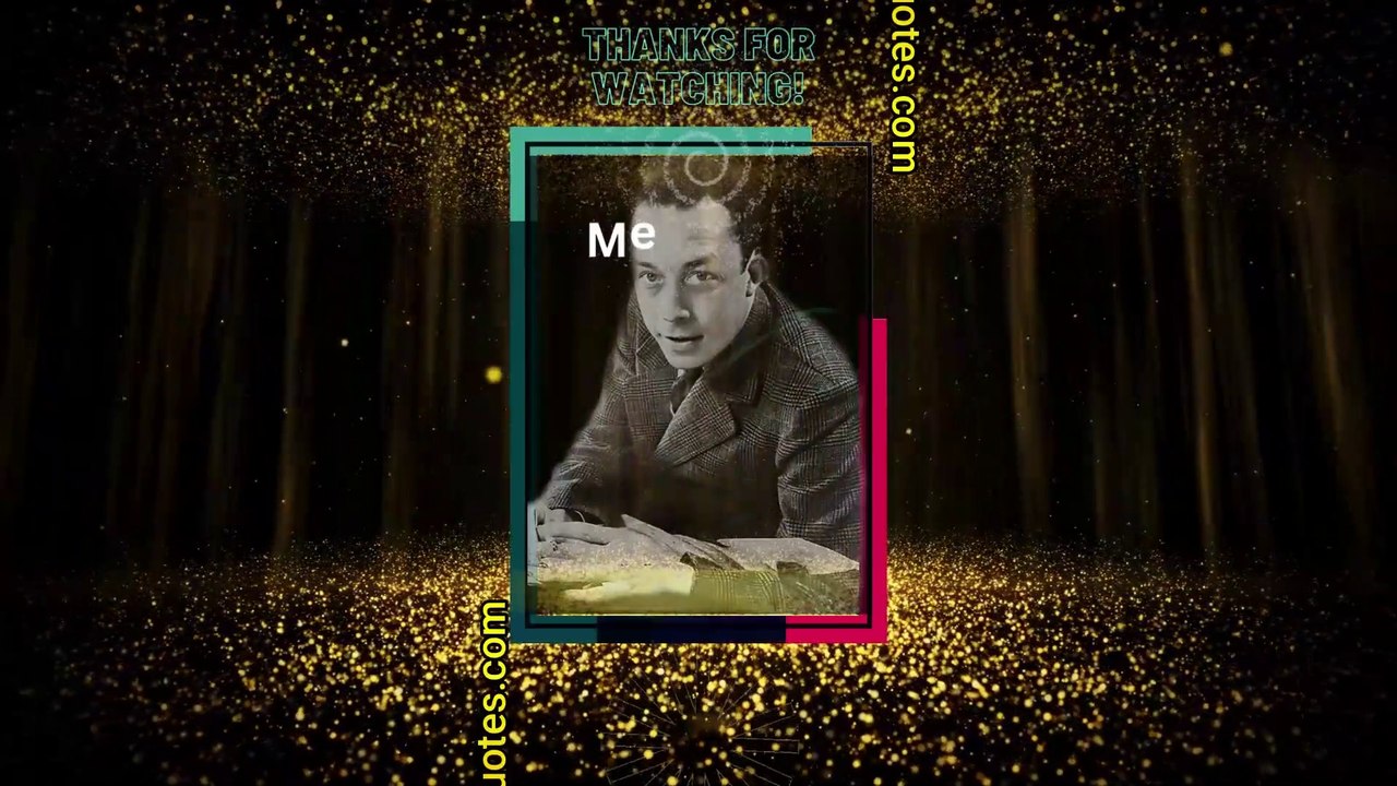 Albert Camus - Inspirational Quotes and Short Biography