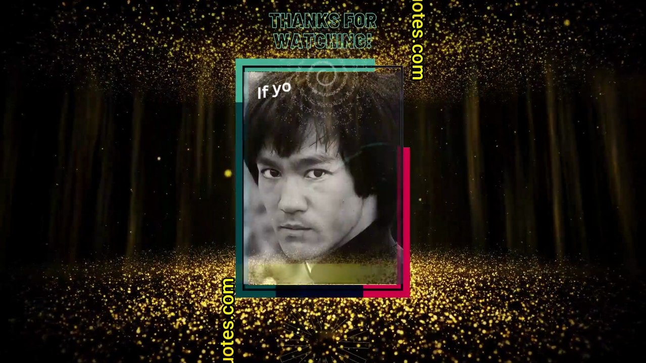 Bruce Lee - Inspirational Quotes and Short Biography