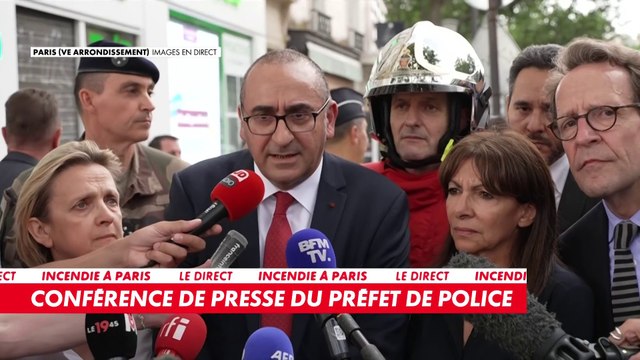 Laurent Nuñez sur l'explosion à Paris : «Les pompiers ont empêché la propagation de l'incendie à deux immeubles mitoyens»