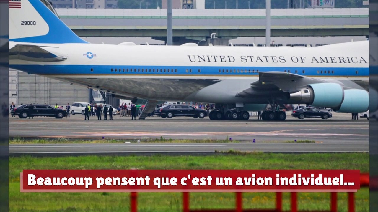 L’avion présidentiel américain a décollé plus souvent qu’il n’a atterri