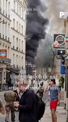 Explosion dans le Vème arrondissement de Paris, la piste du gaz privilégiés