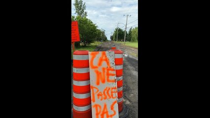 Arrêt chantier Haute-Rivière