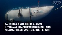 Banging Sounds in 30-Minute Intervals Heard During Search for Missing 'Titan' Submersible: Report