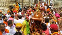 Video... जगन्नाथ रथयात्रा पर मंदिर में निकला पारंपरिक रथ देखें वीडियो