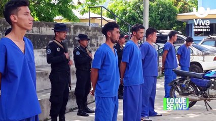 Policía Nacional detiene a 6 presuntos delincuentes en Nueva Segovia