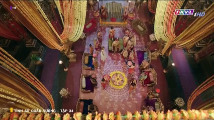 tình sử quân vương tập 34 - THVL1 lồng tiếng - phim ấn độ - xem phim tinh su quan vuong tap 35