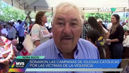Sonaron las campanas de iglesias católicas por las víctimas de la violencia
