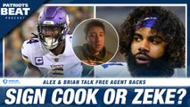 Should Patriots Sign Dalvin Cook or Ezekiel Elliot?