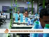 Vpdta. Delcy Rodríguez inaugura el centro textil de Corpoelec que producirá 48 mil prendas al año