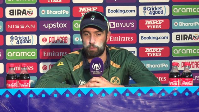 Ireland Captain Andrew Balbirnie on Scotland defeat as qualifying chances slip away