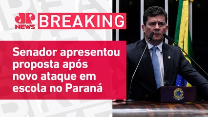Moro apresenta relatório de PL que tipifica o crime de massacre I BREAKING NEWS