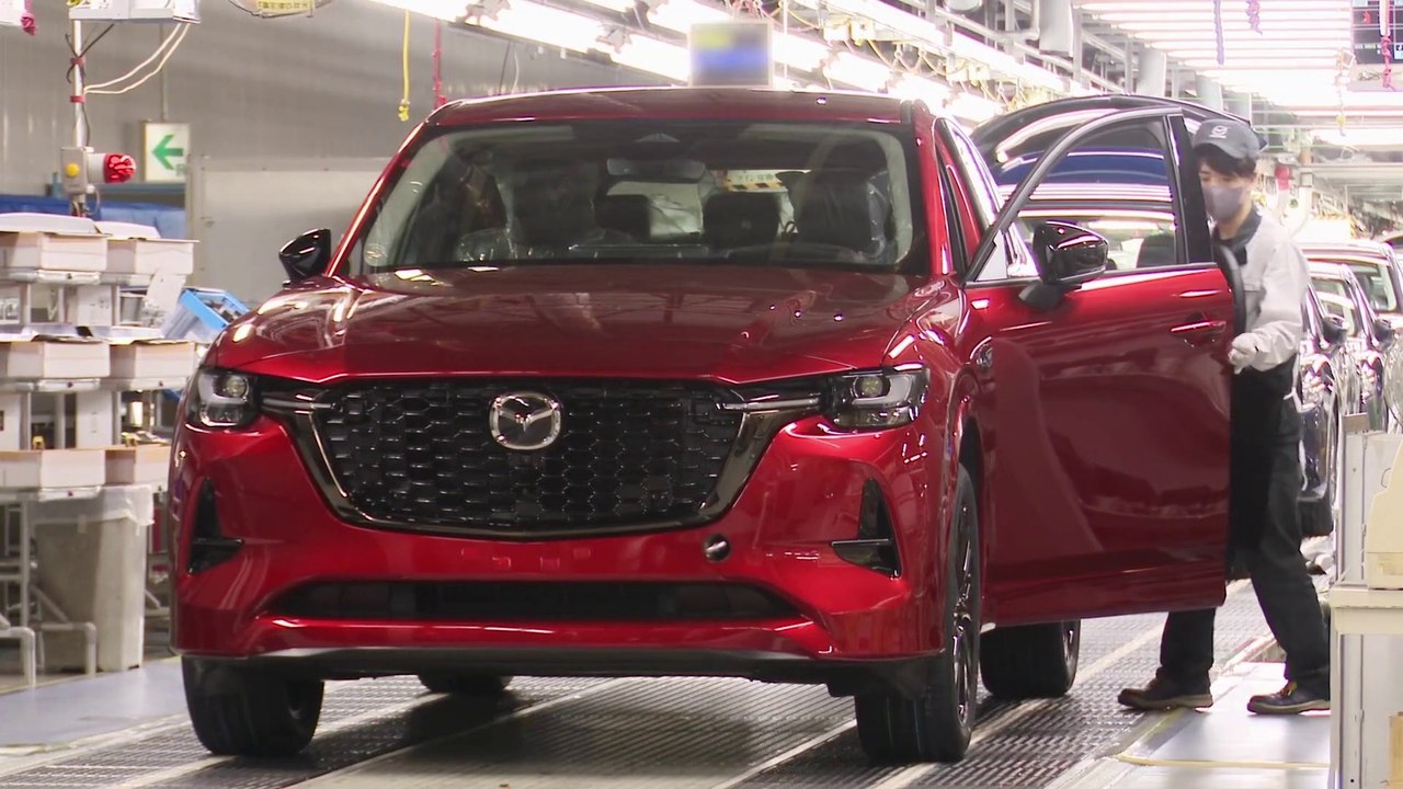 New Mazda XC60 2024 - línea de producción del SUV por llegar a América