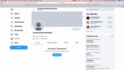 How to USE Twitter on a Computer - Change Your Display Name | Tutorial 4