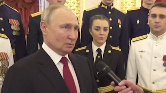 푸틴 우크라이나 반격 잠잠...군대 기능 잃을 우려 때문 / YTN