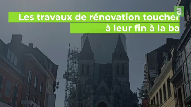 Repose du dais de la basilique de Bon-Secours.