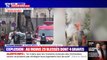 Explosion à Paris: le ministre de l'Intérieur, Gérald Darmanin, est arrivé sur les lieux