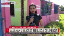 Allanan tres inmuebles en busca del niño desaparecido en Santa Fe de Yapacaní