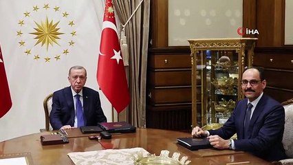 Cumhurbaşkanı Erdoğan, MİT Başkanı Kalın'ı kabul etti