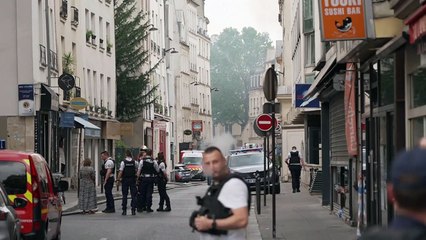 Descargar video: Al menos cuatro heridos graves en derrumbe de un edificio en pleno París