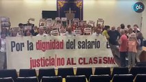 Funcionarios de Justicia se plantan ante Llop y se encierran varias sedes hasta que el ministerio negocie