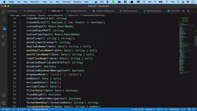 Net. Core and React Forms - Creating a reusable date input