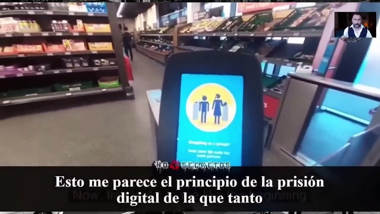 El CONTROL TOTAL HA LLEGADO, prohíben en un súper de Londres comprar comida sin tener el código QR