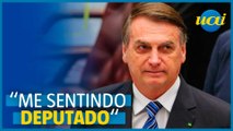 Bolsonaro diz que sente Dep. Federal em ida ao Congresso