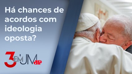 Lula se encontra com papa Francisco e segue em reuniões com líderes da política da Itália