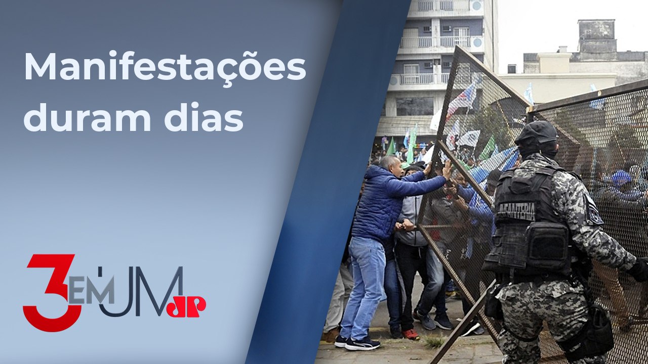 Argentinos vão às ruas contra reforma constitucional do país
